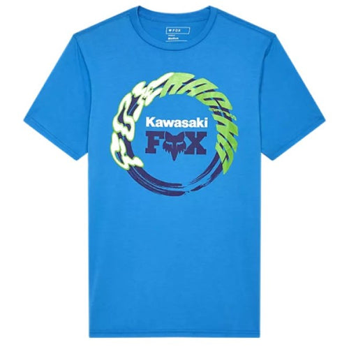 T-Shirt Kawasaki Bleu