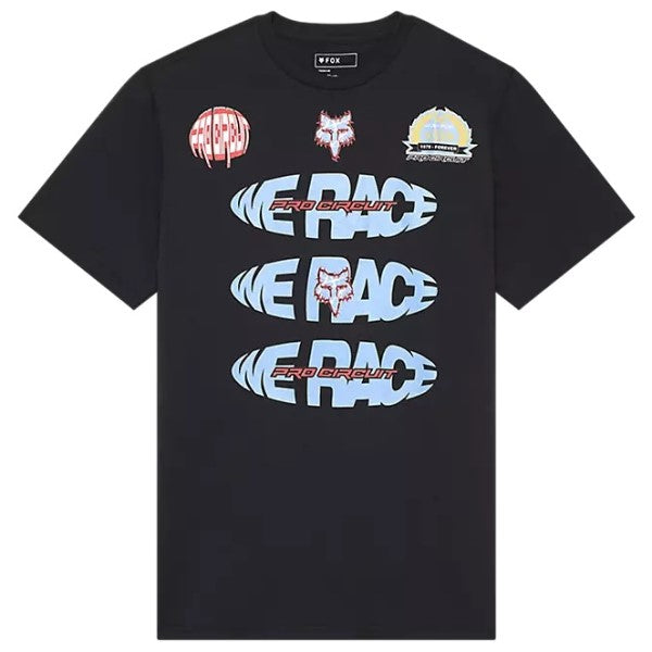 T-Shirt Pro Circuit Noir fox de face