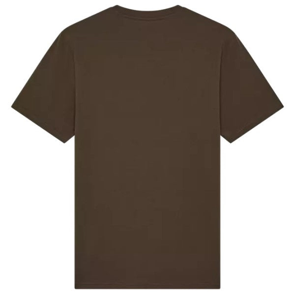 T-Shirt Pro Circuit Gris Clair Kaki, Fox de Dos