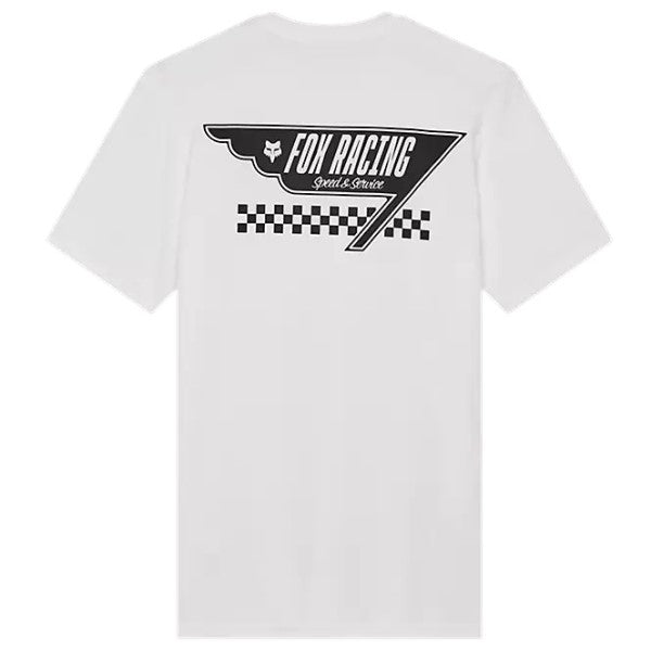 T-Shirt Billboard Premium Blanc, Dos