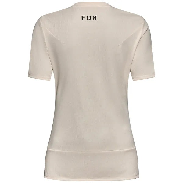 Maillot de Vélo Ranger Fox Head Femme Beige, de dos