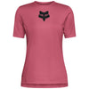 Maillot de Vélo Ranger Fox Head Femme Rose, de face
