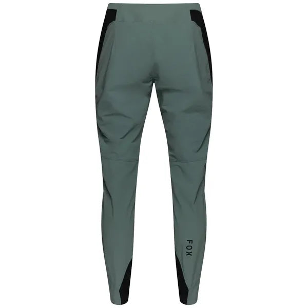 Pantalon de Vélo Ranger Femme Vert, de dos