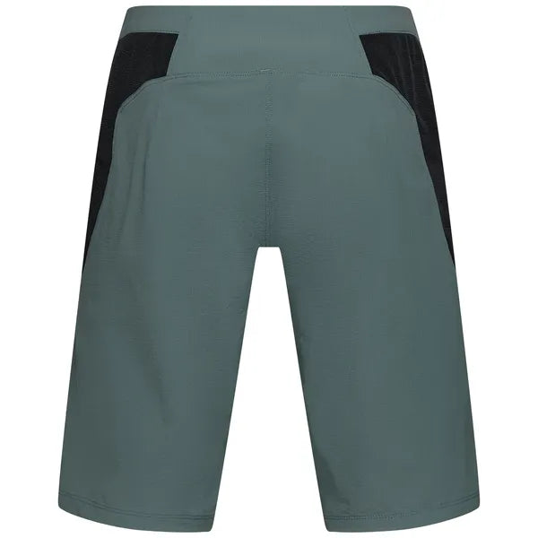 Short de Vélo Ranger avec Doublure Femme Vert, de dos
