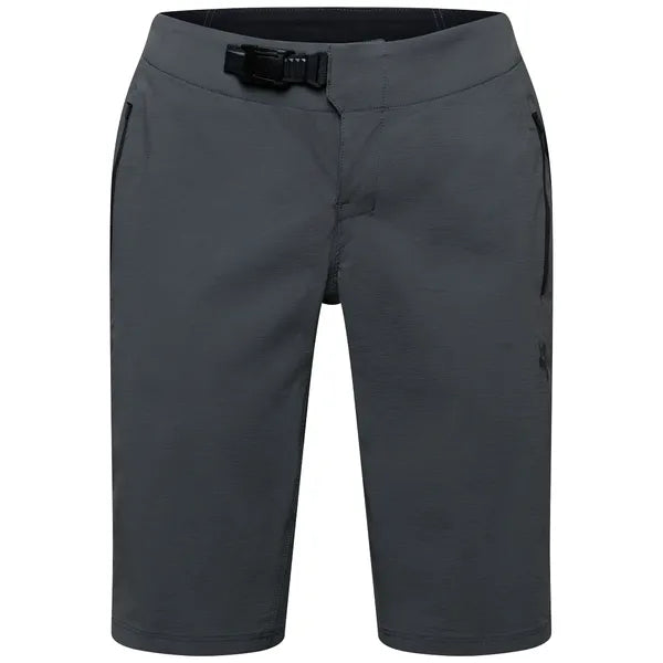 Short de Vélo Ranger avec Doublure Femme Gris Foncé, de face