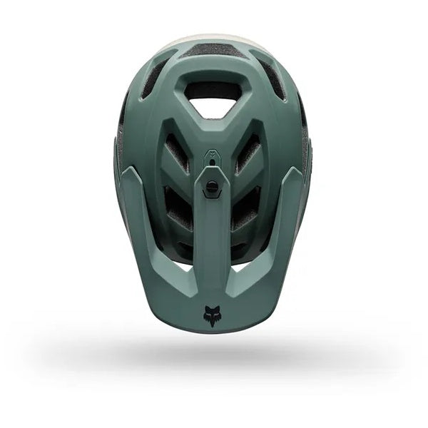 Casque Ouvert de Vélo Dropframe Pro Grid Enduro vert, dessus