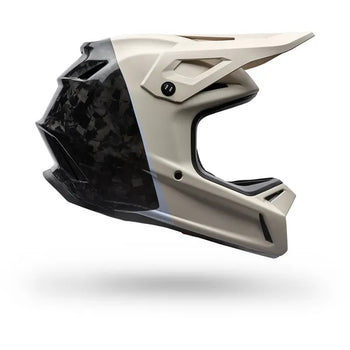 Casque Intégral de Vélo Rampage RS  Splice Carbone Beige, côté droit