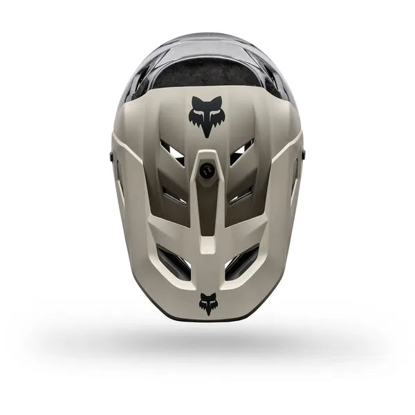 Casque Intégral de Vélo Rampage RS Splice beige, dessus