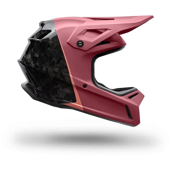Casque Intégral de Vélo Rampage RS Splice Bordeaux, côté droit