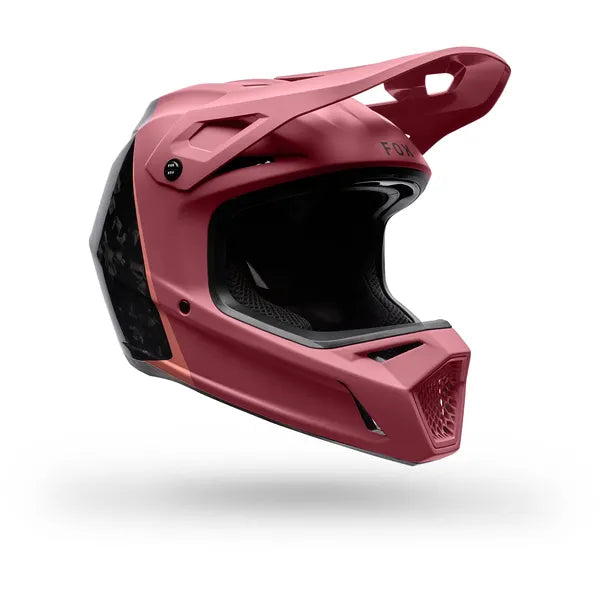 Casque Intégral de Vélo Rampage RS Splice Bordeaux, vue latérale