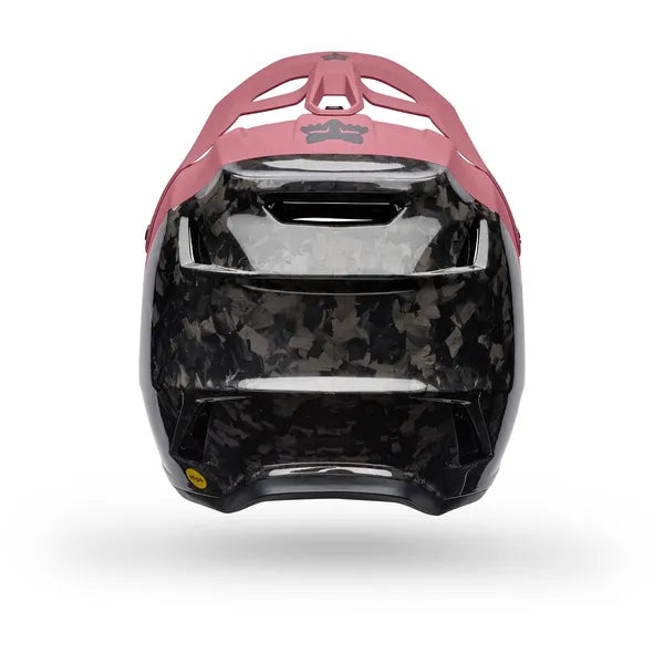 Casque Intégral de Vélo Rampage RS Splice Bordeaux, de dos