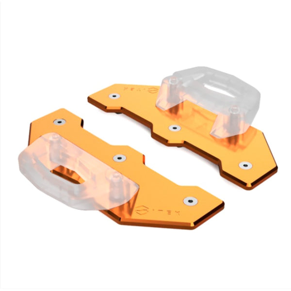 Adaptateur Attache de Traineau de Motoneige T-Slot Orange