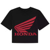 T-Shirt Fox x Honda Baby Femme Fox noir, de face