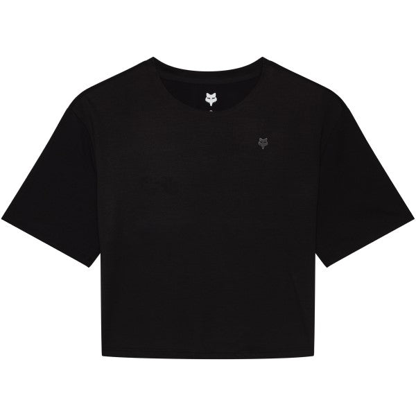 T-Shirt Tech Forums Femme Noir de face