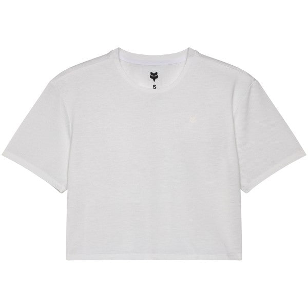 T-Shirt Tech Forums Femme Blanc de face