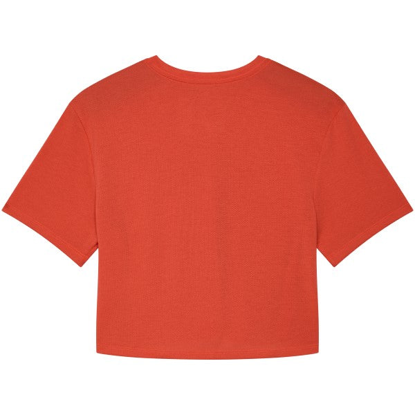 T-Shirt Tech Forums Femme Rose/Orange de dos