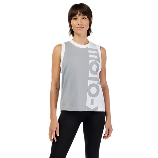 Camisole Moto-X Blocked Femme Blanc