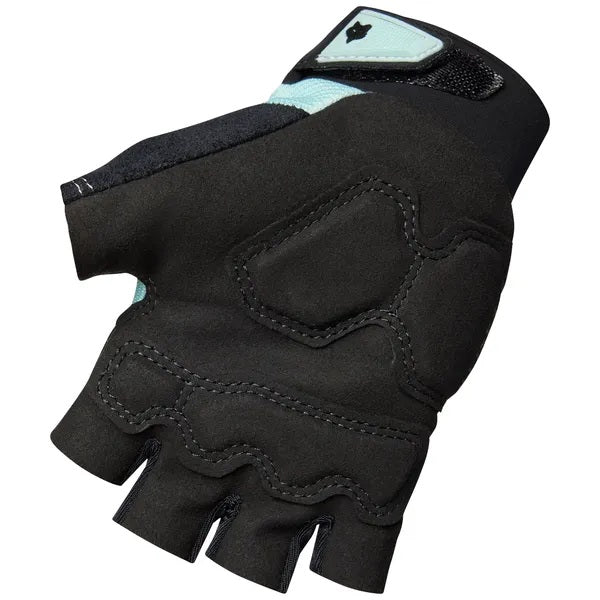 Gants de Vélo Ranger Gel Court Femme Bleu, Paume