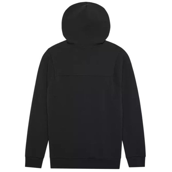 Coton Ouaté à Fermeture Éclair Rise Fox noir, de dos