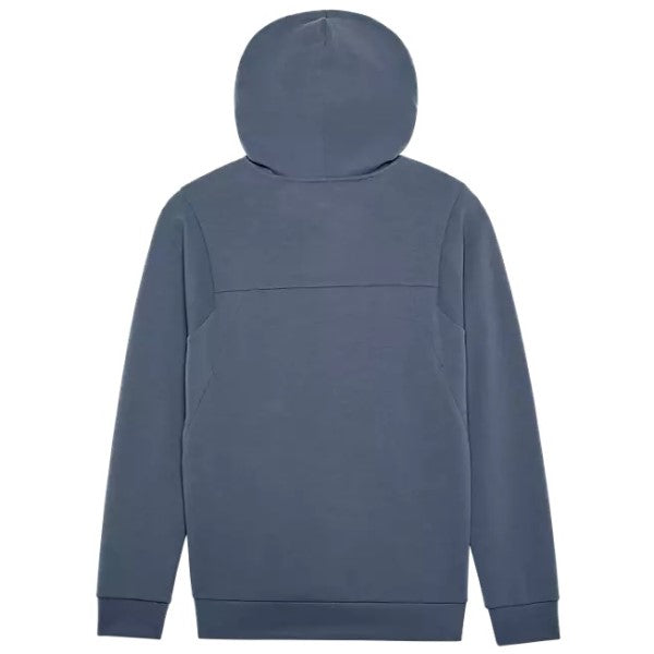 Coton Ouaté à Fermeture Éclair Rise Fox bleu, de dos