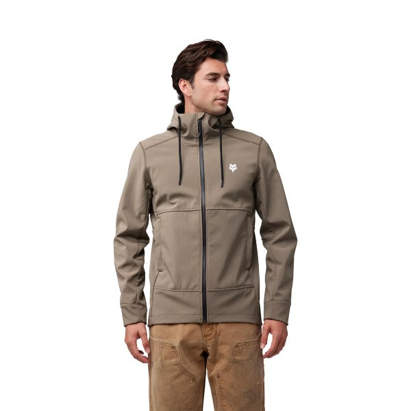 Manteau Pit /Fox/gris foncé, de face