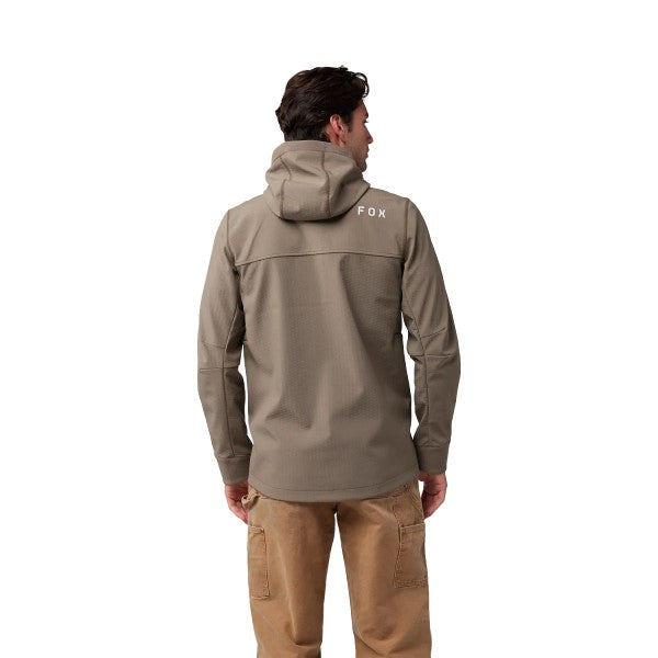 Manteau Pit /Fox/gris foncé, de dos