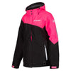 Manteau de Motoneige Allure Femme - Liquidation/klim/rose noir, de face