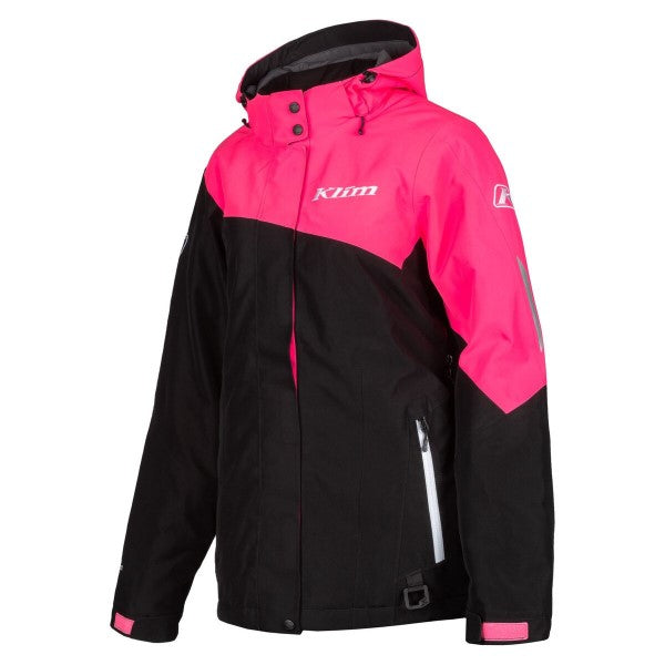 Manteau de Motoneige Allure Femme - Liquidation/klim/rose noir, de face