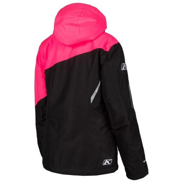 Manteau de Motoneige Allure Femme - Liquidation/klim/rose noir, de dos