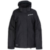 Manteau de Motoneige Allure Femme Noir, de face