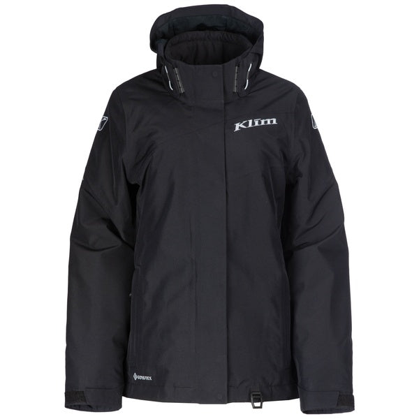 Manteau de Motoneige Allure Femme Noir, de face