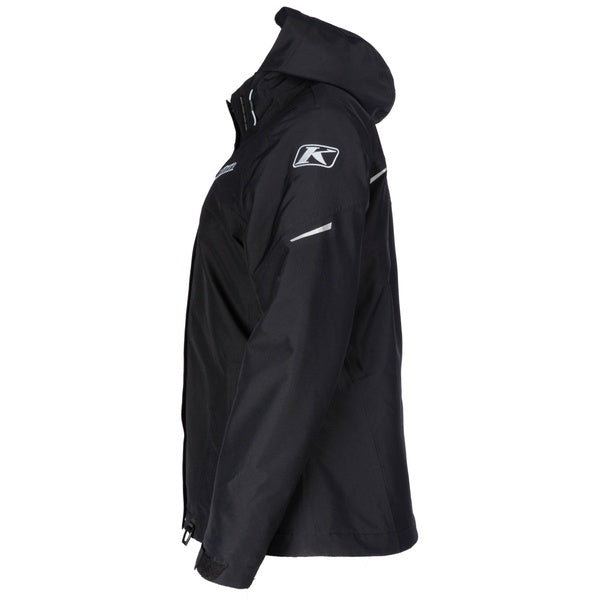 Manteau de Motoneige Allure Femme noir, de côté