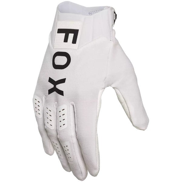 Gants de Motocross Flexair Blanc de l'extérieur