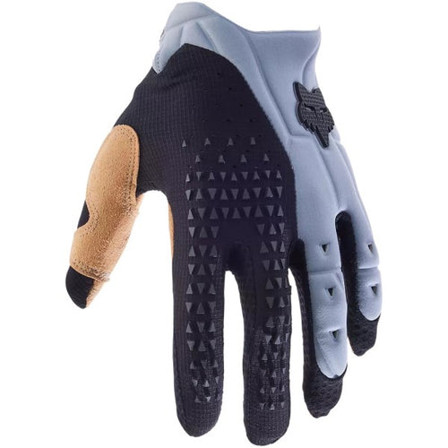 Gants de Motocross Pawtector Noir/Gris de l'extérieur