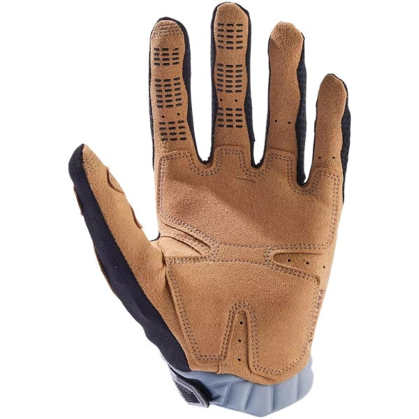 Gants de Motocross Pawtector Noir/Gris de l'intérieur