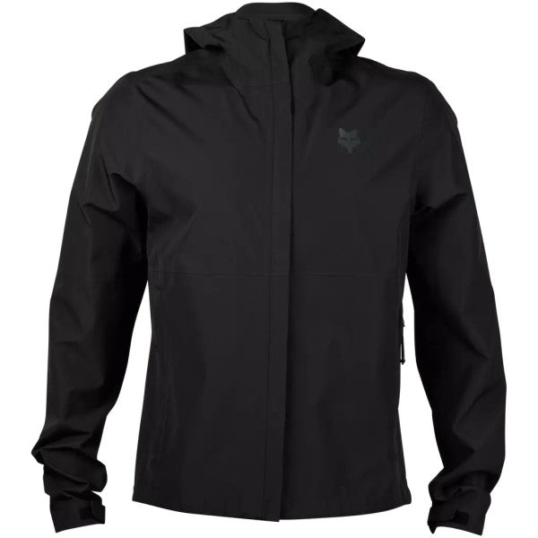 Manteau Imperméable de Motocross Ranger Packable Noir de face