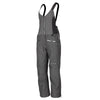 Pantalon de Motoneige Allure Bib Femme - Liquidation/Klim/gris, de face