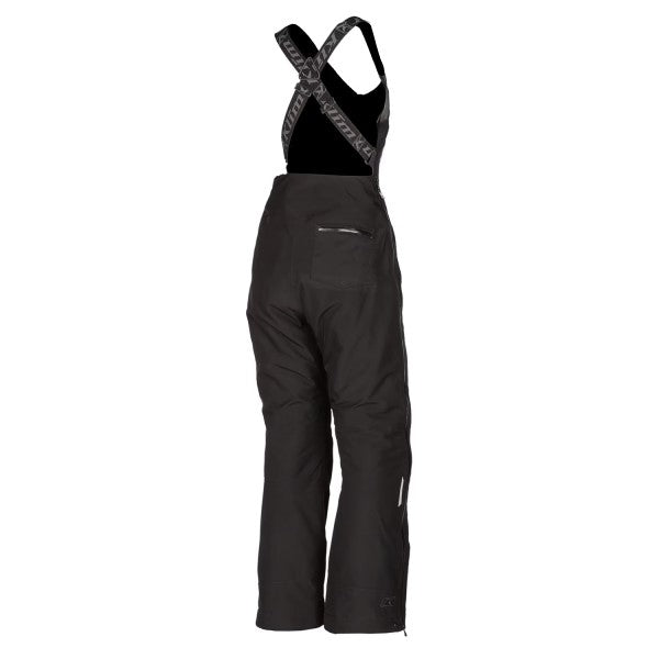 Pantalon de Motoneige Allure Bib Femme - Liquidation/Klim/noir, de dos