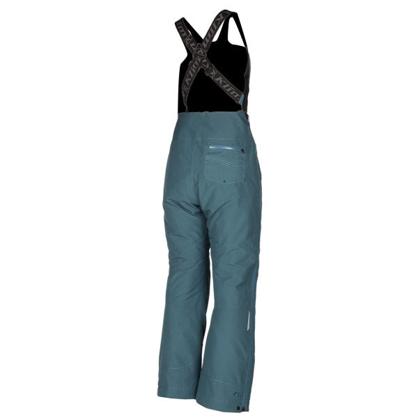 Pantalon de Motoneige Allure Bib Femme - Liquidation/Klim/bleu, de dos