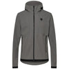 Veste de Vélo Ranger Fire à Capuchon Gris, de face