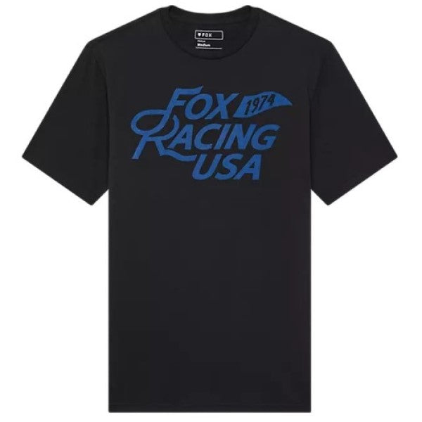 T-Shirt Fox Flag Premium Noir