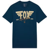 T-Shirt Winged Premium Bleu