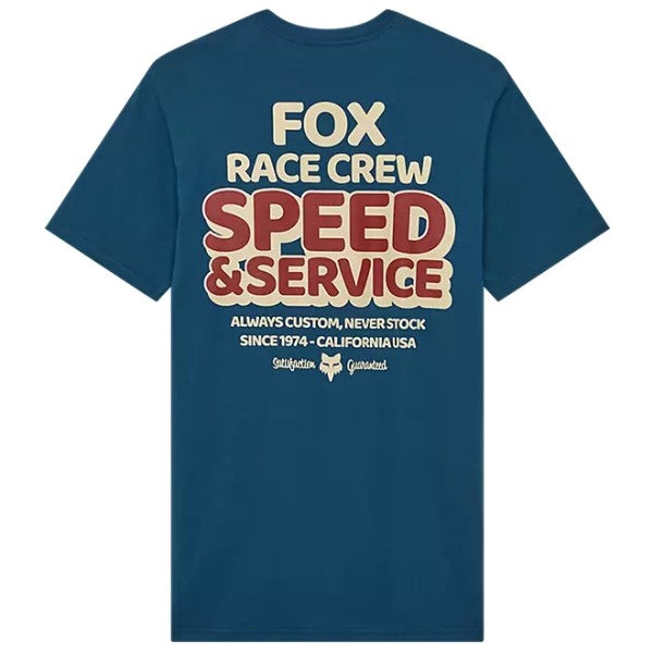 T-Shirt Always Custom Premium Bleu, Dos