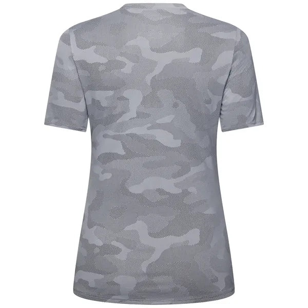 Maillot de Vélo Ranger TruDri à Manches Courtes Femme Gris, de dos