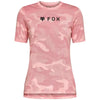 Maillot de Vélo Ranger TruDri à Manches Courtes Femme Rose, de face