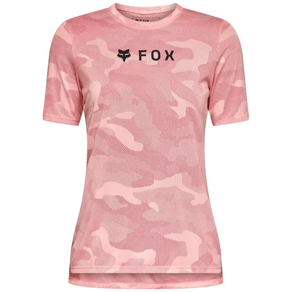 Maillot de Vélo Ranger TruDri à Manches Courtes Femme Rose, de face