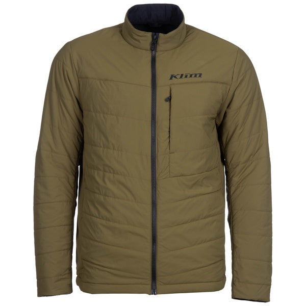 Manteau de Motoneige Override olive, de face/ Klim