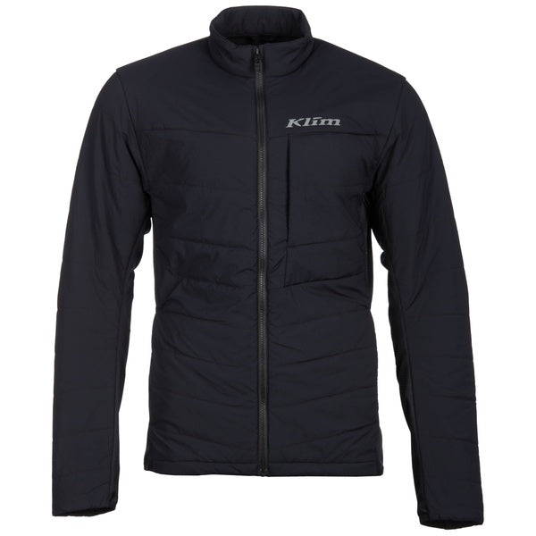 Manteau de Motoneige Override Alloy, noir, de face Klim