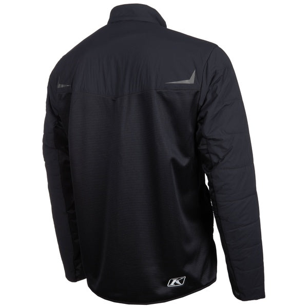 Manteau de Motoneige Override Alloy, noir, de dos Klim