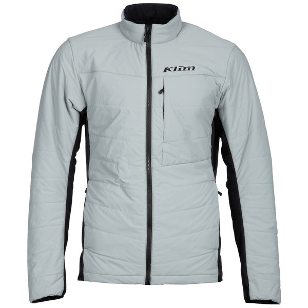 Manteau de Motoneige Override Alloy, gris noir, de face Klim